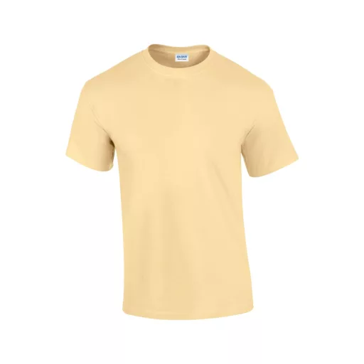 Előmosott kerek nyakkivágásu ultra póló, Gildan GI2000, Vegas Gold-2XL