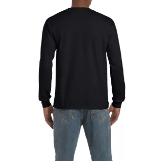   Hosszú ujjú klasszikus szabású póló, Gildan GI2400, Black-2XL
