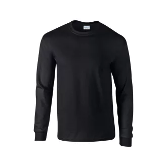   Hosszú ujjú klasszikus szabású póló, Gildan GI2400, Black-2XL