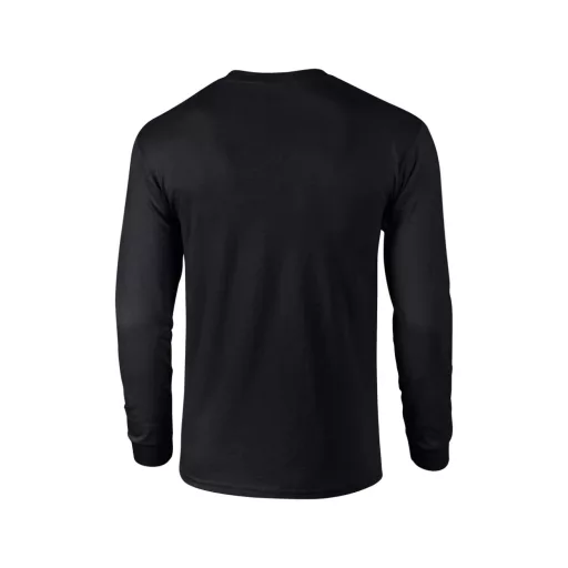 Hosszú ujjú klasszikus szabású póló, Gildan GI2400, Black-2XL