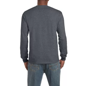  Hosszú ujjú klasszikus szabású póló, Gildan GI2400, Dark Heather-2XL