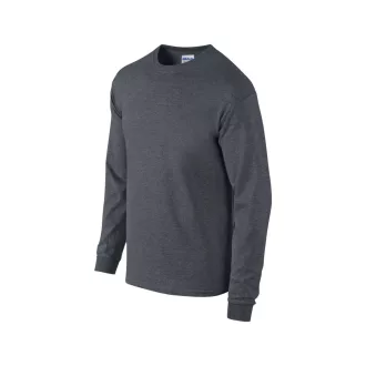   Hosszú ujjú klasszikus szabású póló, Gildan GI2400, Dark Heather-2XL