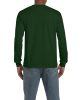 Hosszú ujjú klasszikus szabású póló, Gildan GI2400, Forest Green-4XL