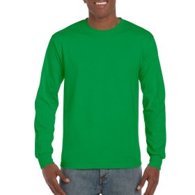   Hosszú ujjú klasszikus szabású póló, Gildan GI2400, Irish Green-2XL