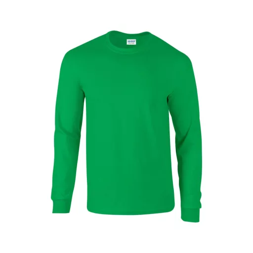 Hosszú ujjú klasszikus szabású póló, Gildan GI2400, Irish Green-3XL