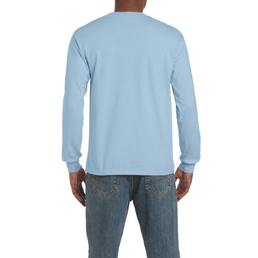 Hosszú ujjú klasszikus szabású póló, Gildan GI2400, Light Blue-2XL