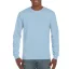 Hosszú ujjú klasszikus szabású póló, Gildan GI2400, Light Blue-4XL