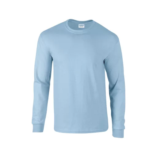 Hosszú ujjú klasszikus szabású póló, Gildan GI2400, Light Blue-S