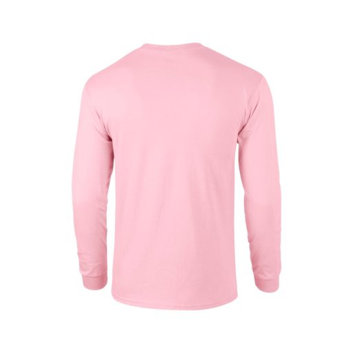 Hosszú ujjú klasszikus szabású póló, Gildan GI2400, Light Pink-2XL