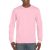 Hosszú ujjú klasszikus szabású póló, Gildan GI2400, Light Pink-L