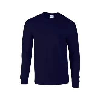   Hosszú ujjú klasszikus szabású póló, Gildan GI2400, Navy-2XL