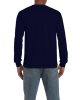 Hosszú ujjú klasszikus szabású póló, Gildan GI2400, Navy-3XL