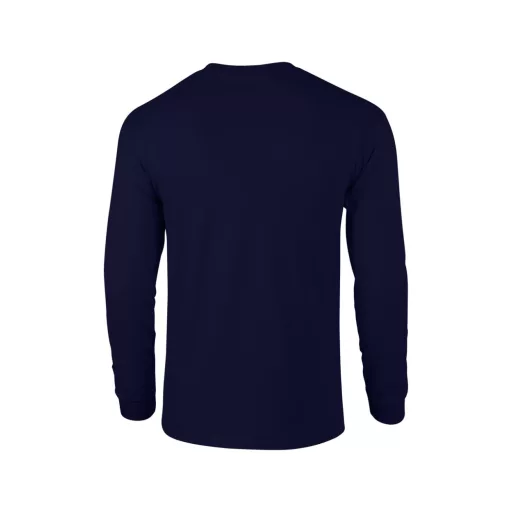 Hosszú ujjú klasszikus szabású póló, Gildan GI2400, Navy-S