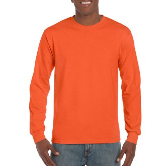   Hosszú ujjú klasszikus szabású póló, Gildan GI2400, Orange-2XL