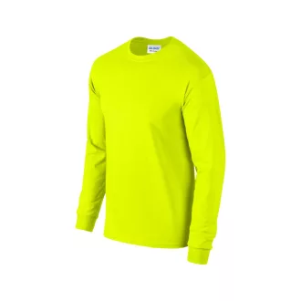   Hosszú ujjú klasszikus szabású póló, Gildan GI2400, Safety Green-2XL