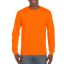Hosszú ujjú klasszikus szabású póló, Gildan GI2400, S.Orange-2XL
