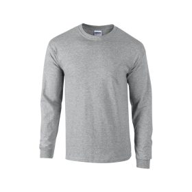   Hosszú ujjú klasszikus szabású póló, Gildan GI2400, Sport Grey-2XL