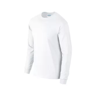   Hosszú ujjú klasszikus szabású póló, Gildan GI2400, White-2XL