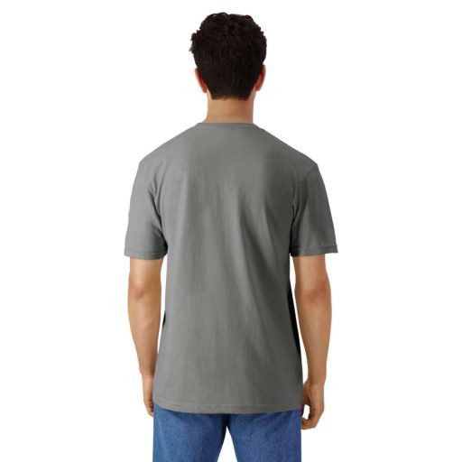 Gildan GI3000 körkötött rövid ujjú férfi pamut póló, Charcoal-XL