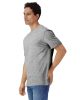 Gildan GI3000 körkötött rövid ujjú férfi pamut póló, Sport Grey-2XL