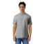 Gildan GI3000 körkötött rövid ujjú férfi pamut póló, Sport Grey-L
