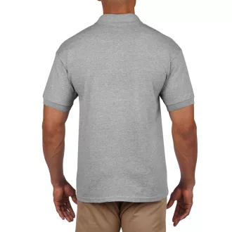   Galléros rövid ujjú piké póló, Gildan GI3800, RS Sport Grey-L