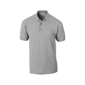   Galléros rövid ujjú piké póló, Gildan GI3800, RS Sport Grey-L