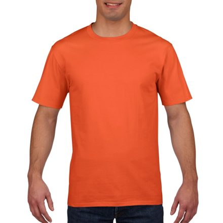 Kereknyakú prémium pamut póló, Gildan GI4100, Orange-2XL