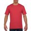 Kereknyakú prémium pamut póló, Gildan GI4100, Red-2XL