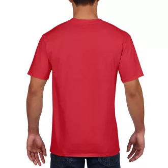 Kereknyakú prémium pamut póló, Gildan GI4100, Red-2XL
