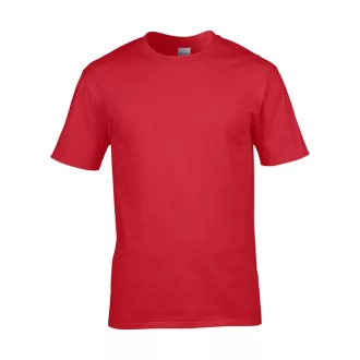 Kereknyakú prémium pamut póló, Gildan GI4100, Red-2XL