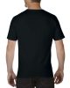 V nyakú prémium pamut póló, Gildan GI41V00, Black-S