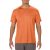 Rövid ujjú Actíve Fit férfi sport póló, Gildan GI46000, Heather Sport Orange-2XL