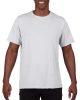 Rövid ujjú Actíve Fit férfi sport póló, Gildan GI46000, White-S