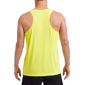  Sport hátú Actíve Fit férfi trikó, Gildan GI46200, Safety Green-S