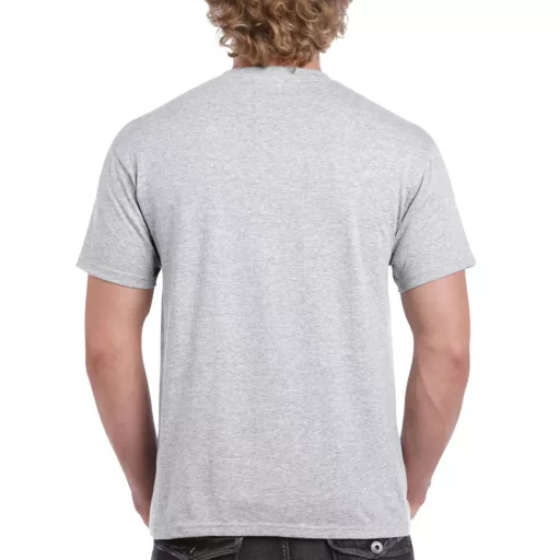 Rövid ujjú klasszikus szabású póló, Gildan GI5000, Ash Grey-4XL