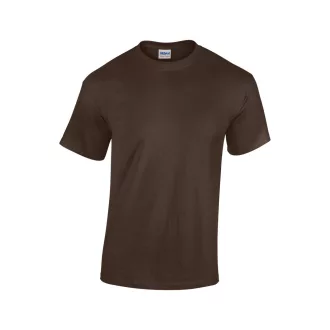   Rövid ujjú klasszikus szabású póló, Gildan GI5000, Dark Chocolate-2XL
