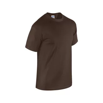  Rövid ujjú klasszikus szabású póló, Gildan GI5000, Dark Chocolate-2XL