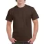 Rövid ujjú klasszikus szabású póló, Gildan GI5000, Dark Chocolate-5XL