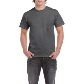   Rövid ujjú klasszikus szabású póló, Gildan GI5000, Dark Heather-2XL
