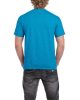Rövid ujjú klasszikus szabású póló, Gildan GI5000, Heather Sapphire-2XL