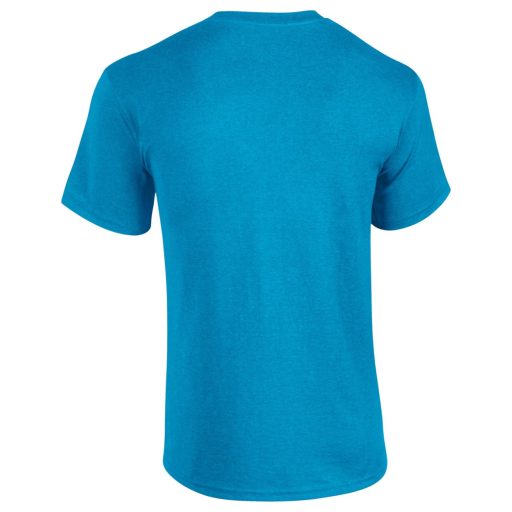 Rövid ujjú klasszikus szabású póló, Gildan GI5000, Heather Sapphire-XL