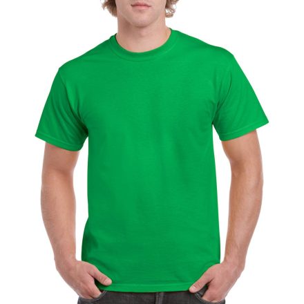 Rövid ujjú klasszikus szabású póló, Gildan GI5000, Irish Green-5XL