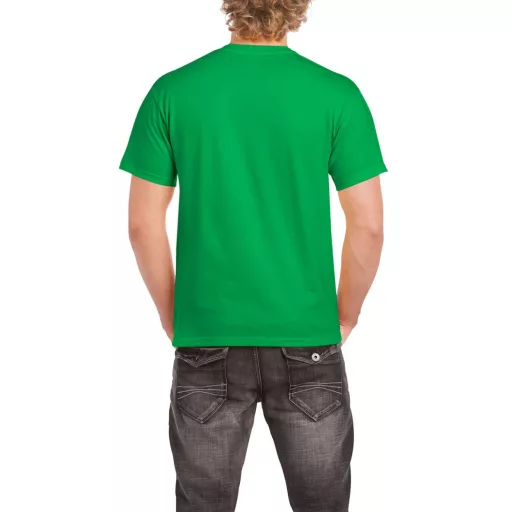 Rövid ujjú klasszikus szabású póló, Gildan GI5000, Irish Green-M