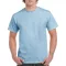 Rövid ujjú klasszikus szabású póló, Gildan GI5000, Light Blue-3XL