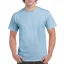 Rövid ujjú klasszikus szabású póló, Gildan GI5000, Light Blue-XL