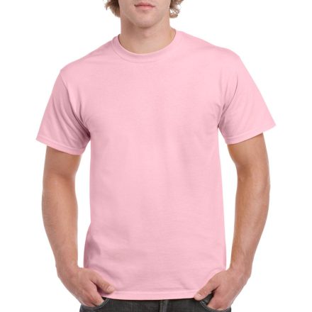 Rövid ujjú klasszikus szabású póló, Gildan GI5000, Light Pink-2XL