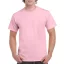 Rövid ujjú klasszikus szabású póló, Gildan GI5000, Light Pink-XL
