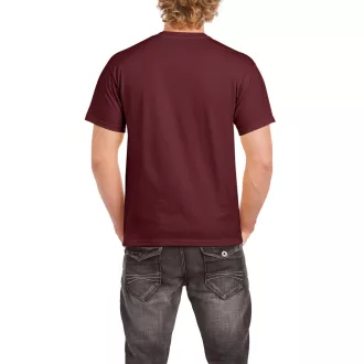   Rövid ujjú klasszikus szabású póló, Gildan GI5000, Maroon-2XL