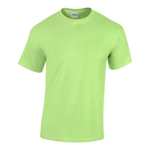 Rövid ujjú klasszikus szabású póló, Gildan GI5000, Mint Green-5XL
